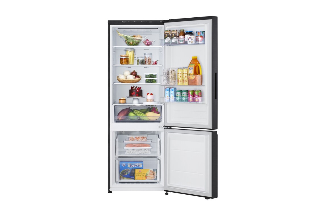 front view with another variety of food