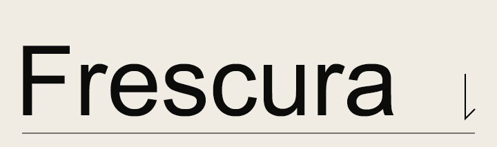Lleva el texto «Frescura».