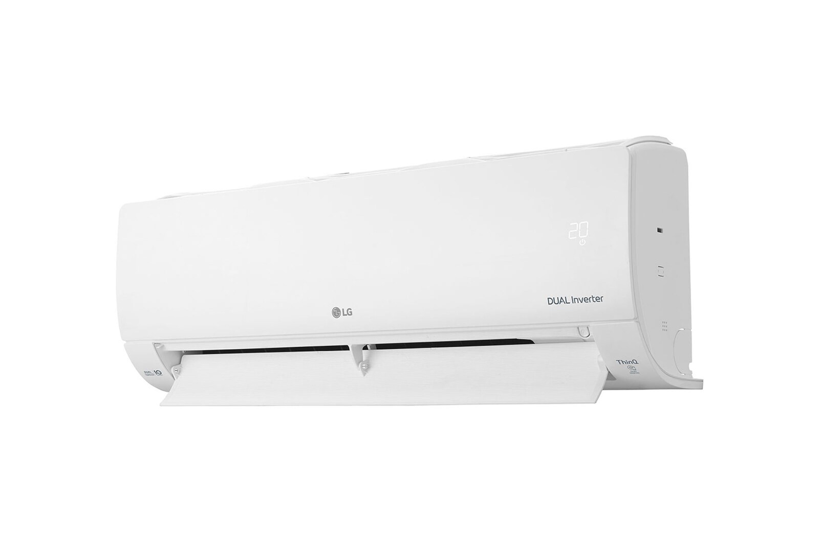 LG Aire Acondicionado Split, DUALCOOL Inverter 12,000 BTU, Frío y Calor, VM122H9.SSM1