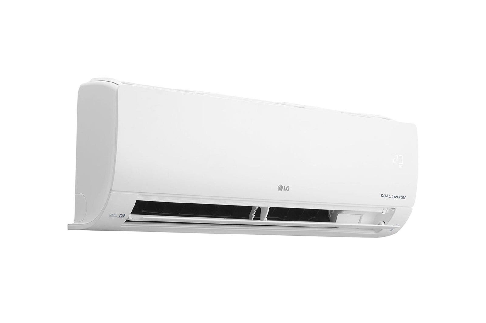 LG Aire Acondicionado Split, DUALCOOL Inverter 12,000 BTU, Frío y Calor, VM122H9.SSM1