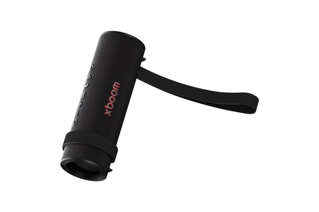 Vista semi-vertical frontal con la correa desatada