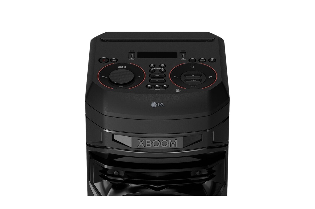 LG Torre de sonido LG XBOOM RNC5 | Karaoke Star | DJ App y DJ Pad | Super Bass Boost | Multi Bluetooth, RNC5