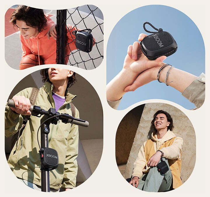 Images of LG XBOOM Go XG2T in Lifestyle.