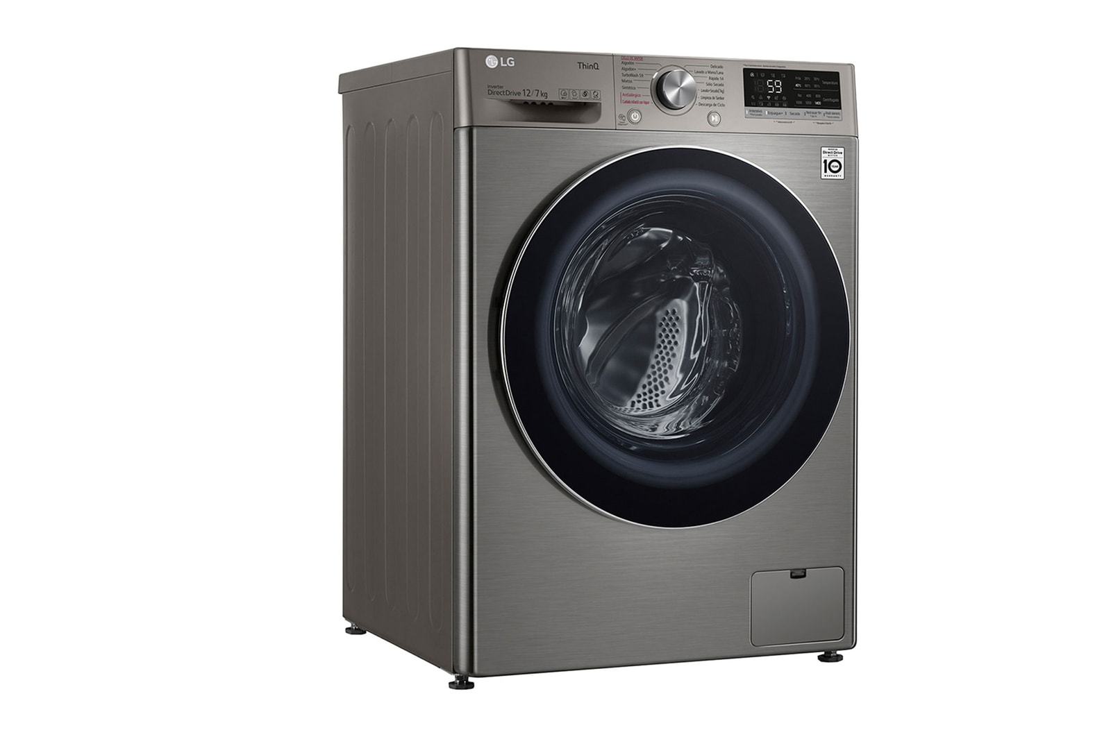 LG Lavadora Secadora 12Kg/7Kg con AIDD™, WD12VVC4S6C