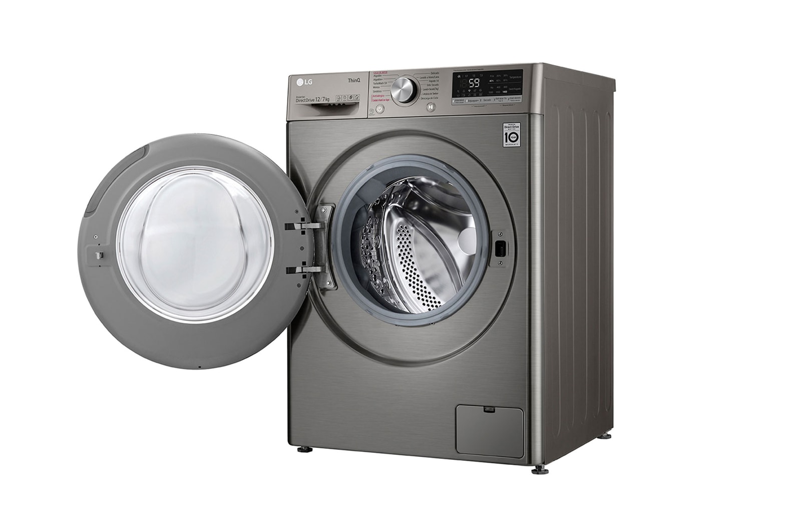 LG Lavadora Secadora 12Kg/7Kg con AIDD™, WD12VVC4S6C