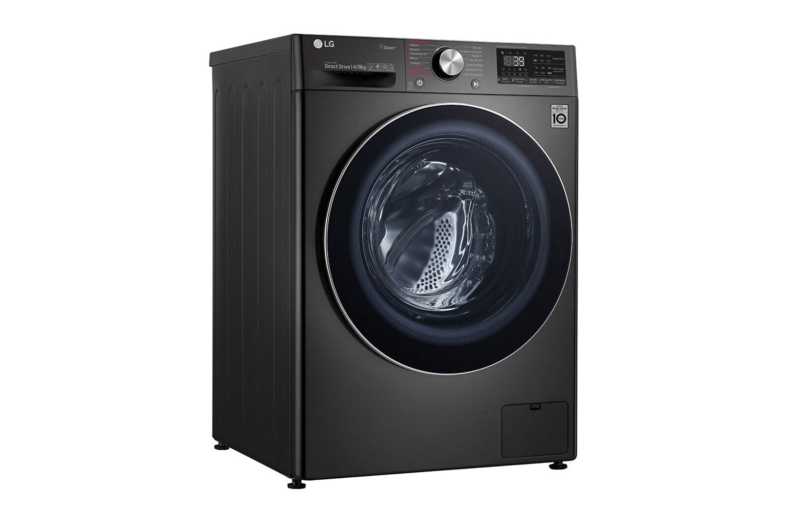 LG Lavadora Secadora de 14 Kg /8 Kg con AIDD™ y Tecnología Steam+, WD14BVC2S6C