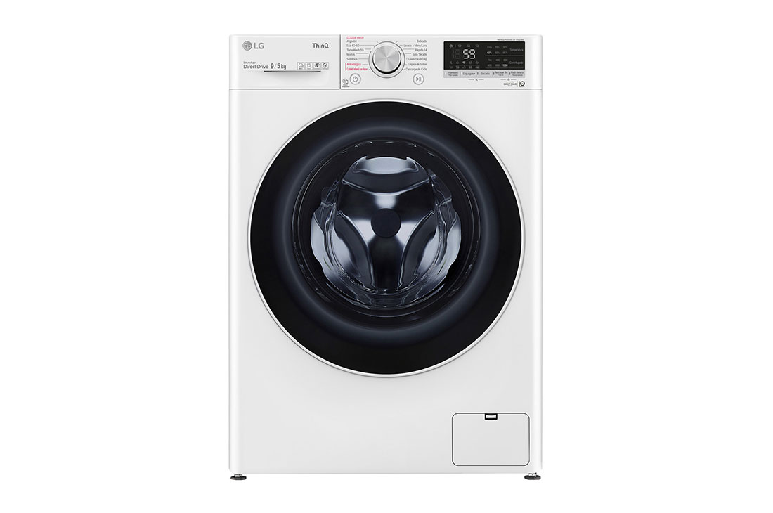 LG Lavadora Secadora de 9Kg/5Kg con AIDD™, WD9WVC4S6