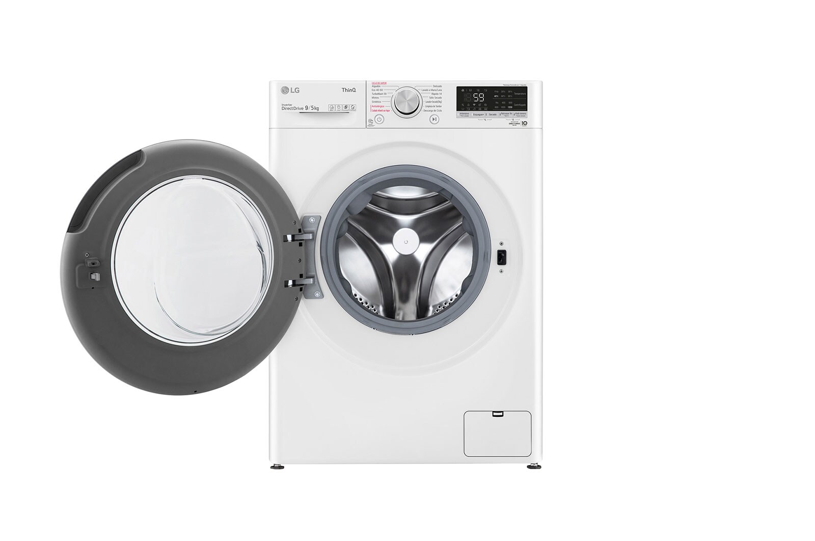 LG Lavadora Secadora de 9Kg/5Kg con AIDD™, WD9WVC4S6