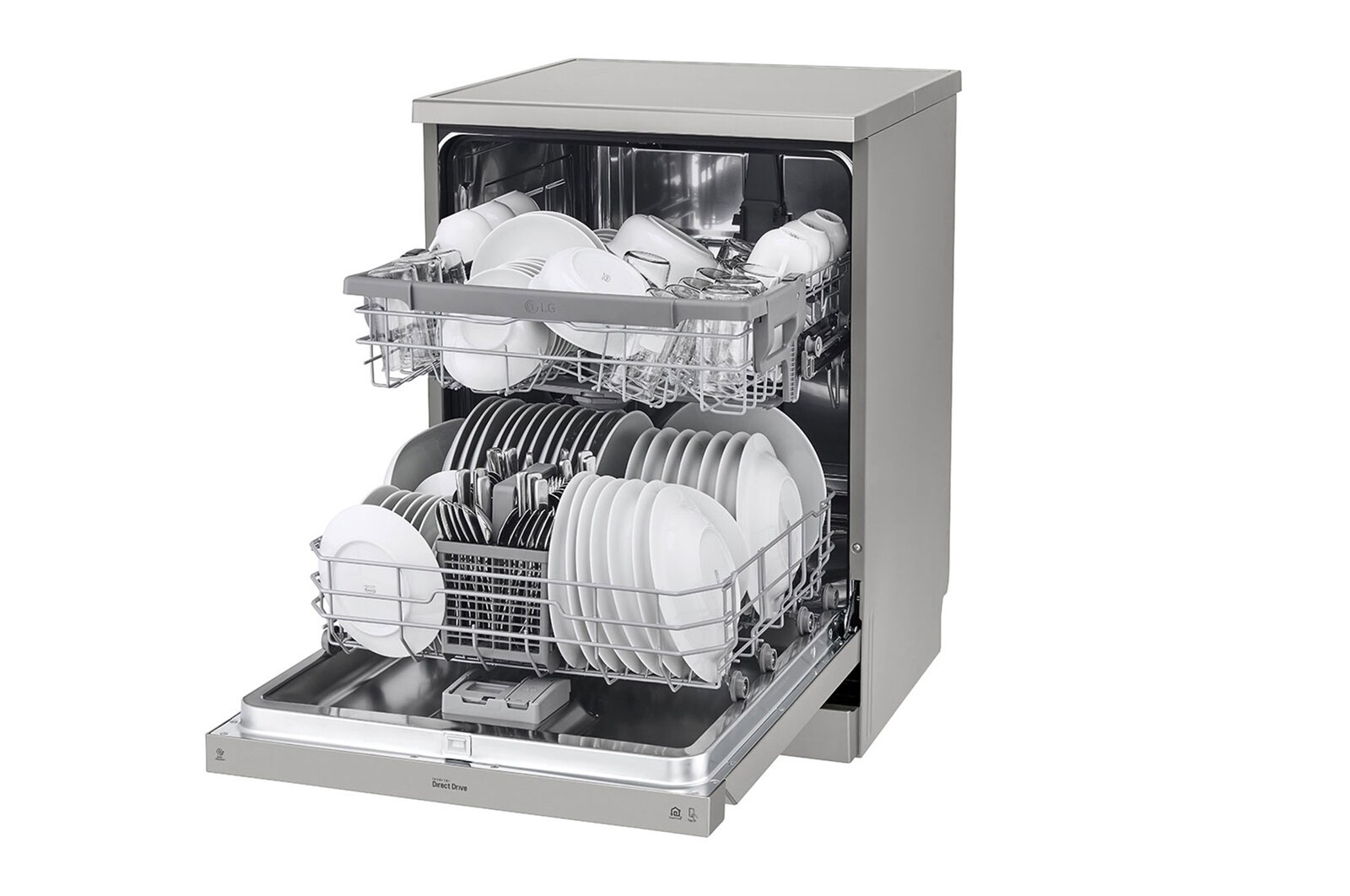 LG Lavavajillas 14 cubiertos con QuadWash™, DF222FP