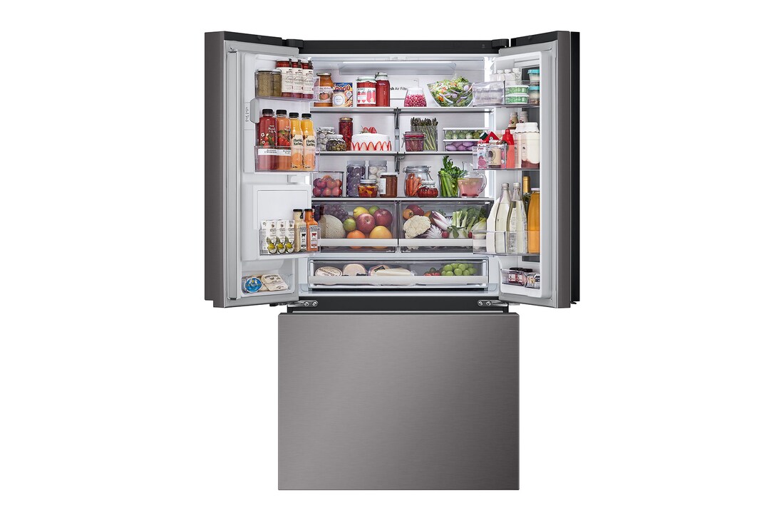 Front all door open with food