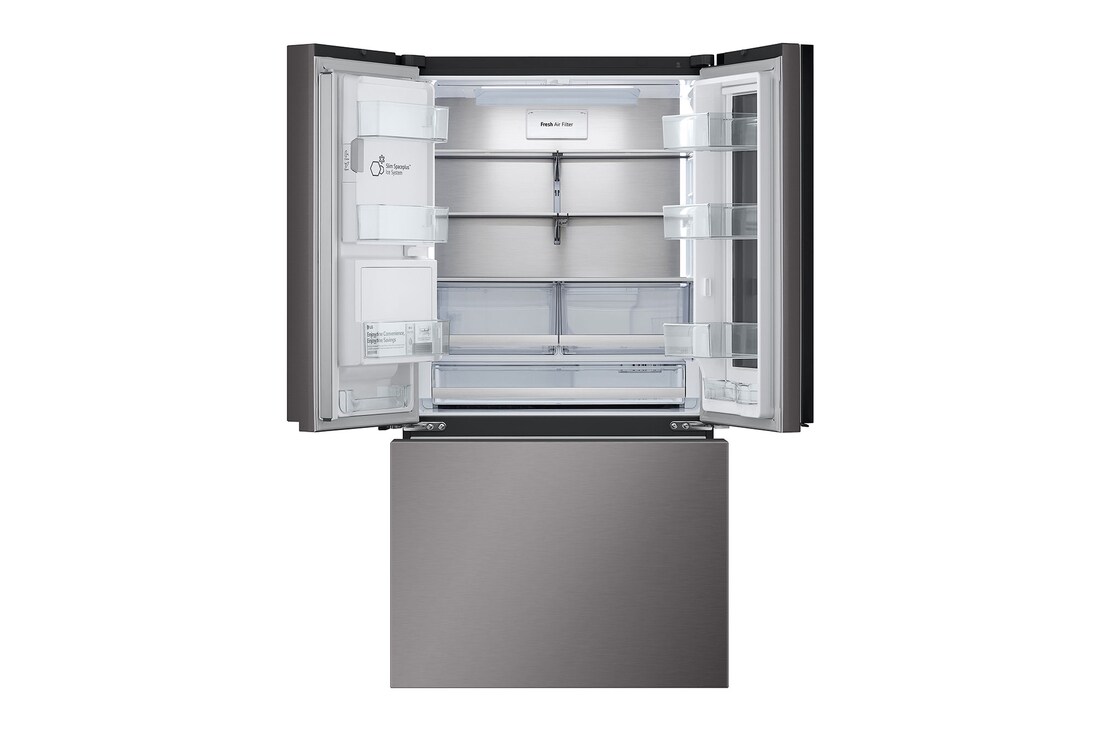 Front all door open without food