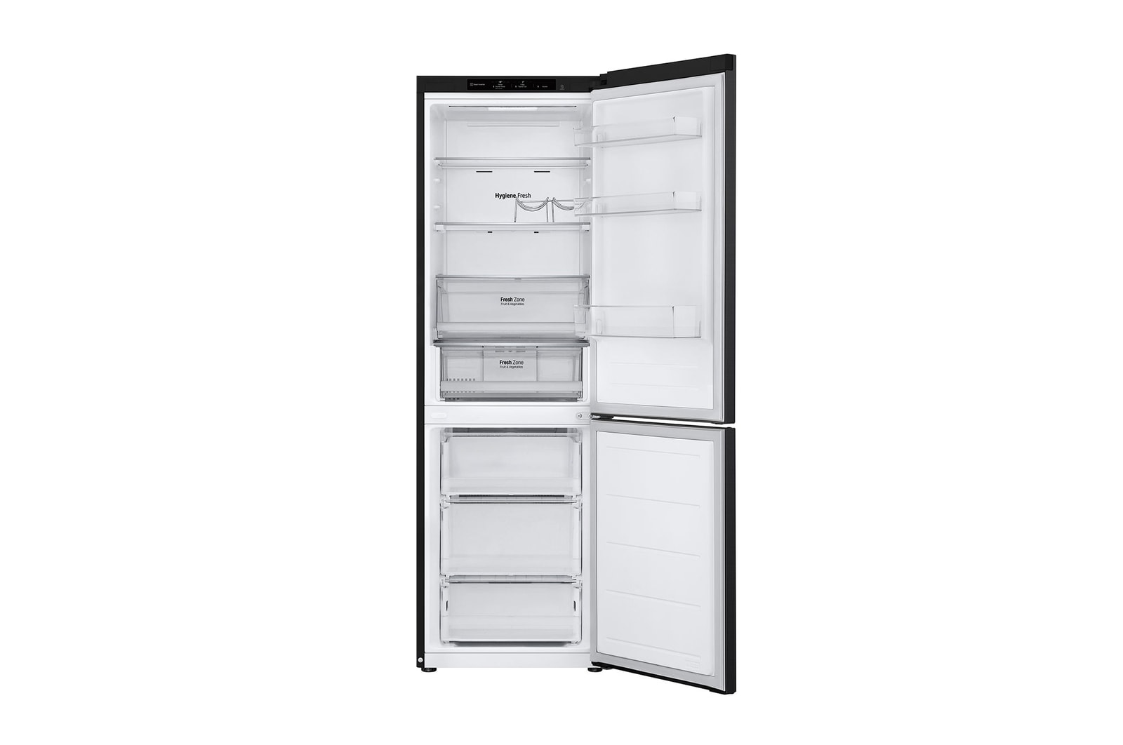 front view full door open without food