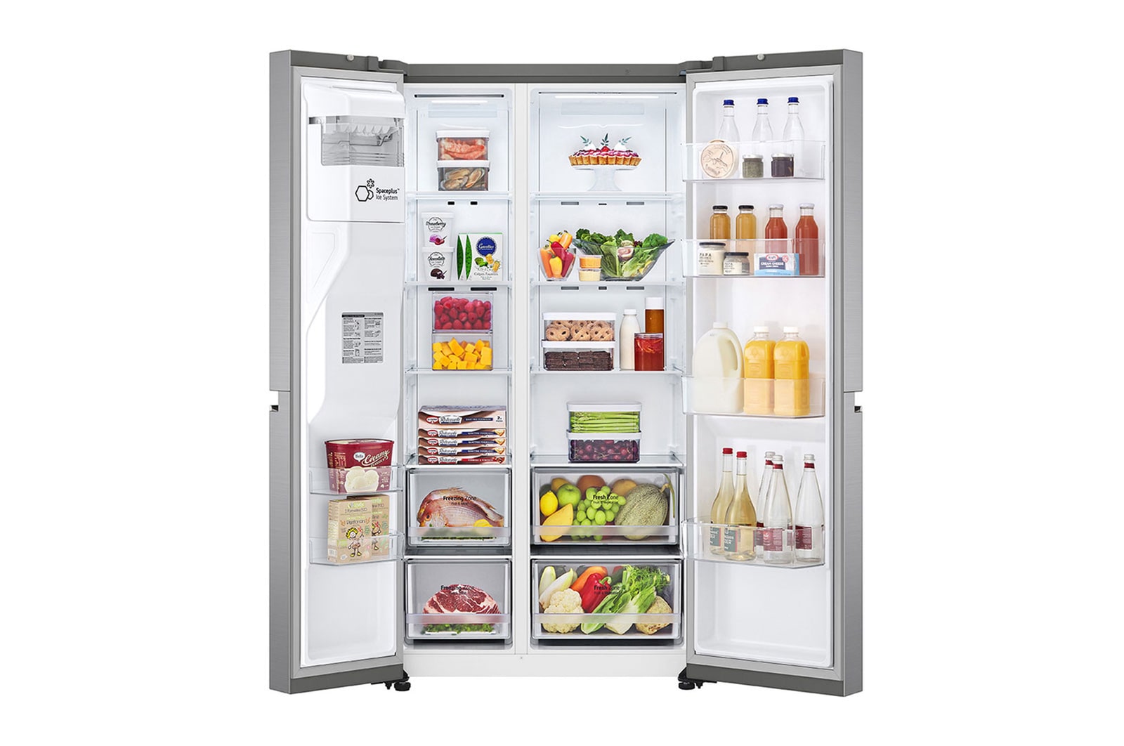 LG Refrigerador Side by Side de 611L con ThinQ™, GS66WPP