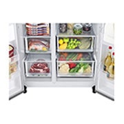 LG Refrigerador Side by Side de 611L con ThinQ™, GS66WPP
