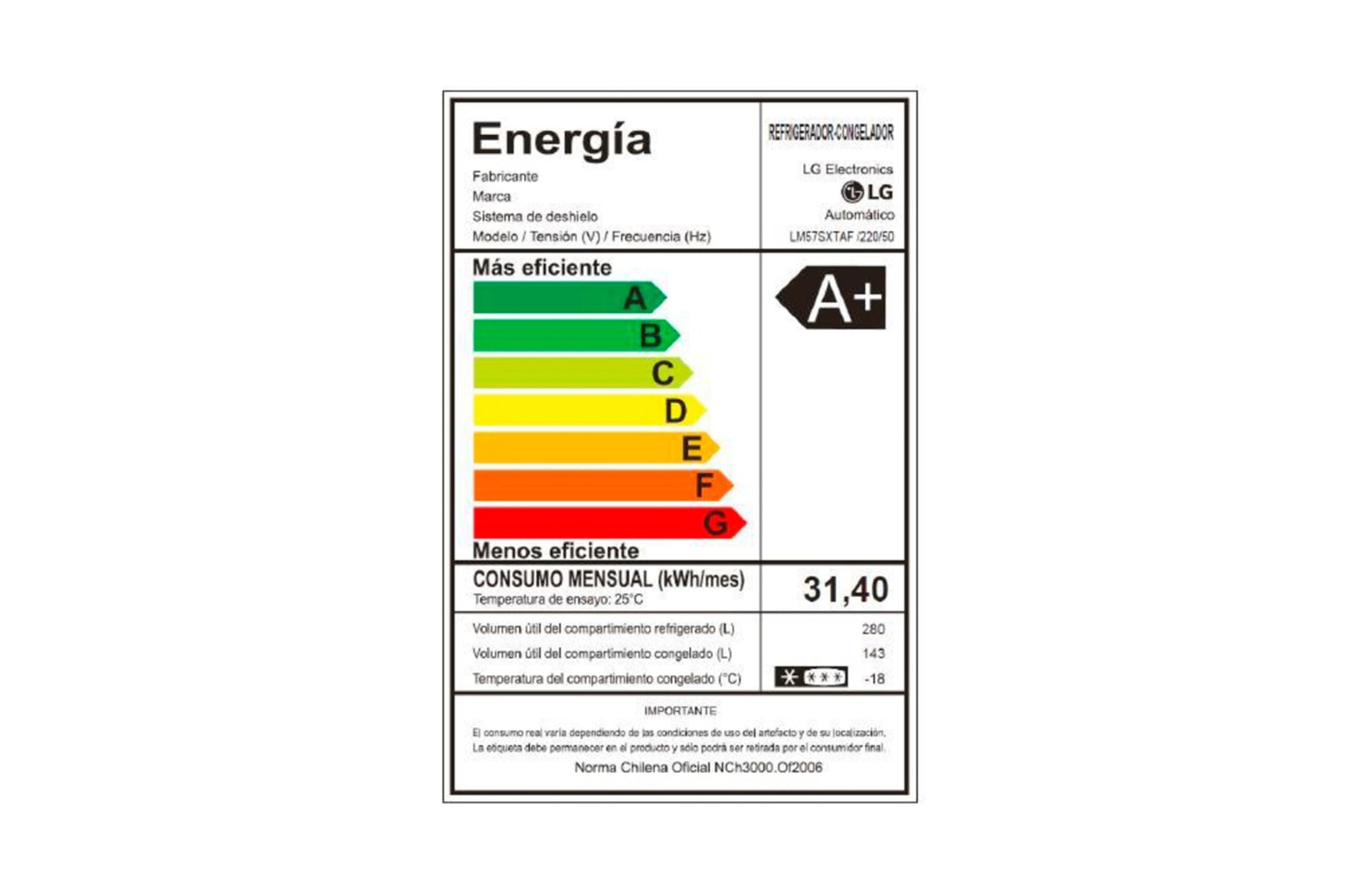 LG Refrigerador French Door de 423 L con Instaview™ Door in Door ® Slim, LM57SXTAF