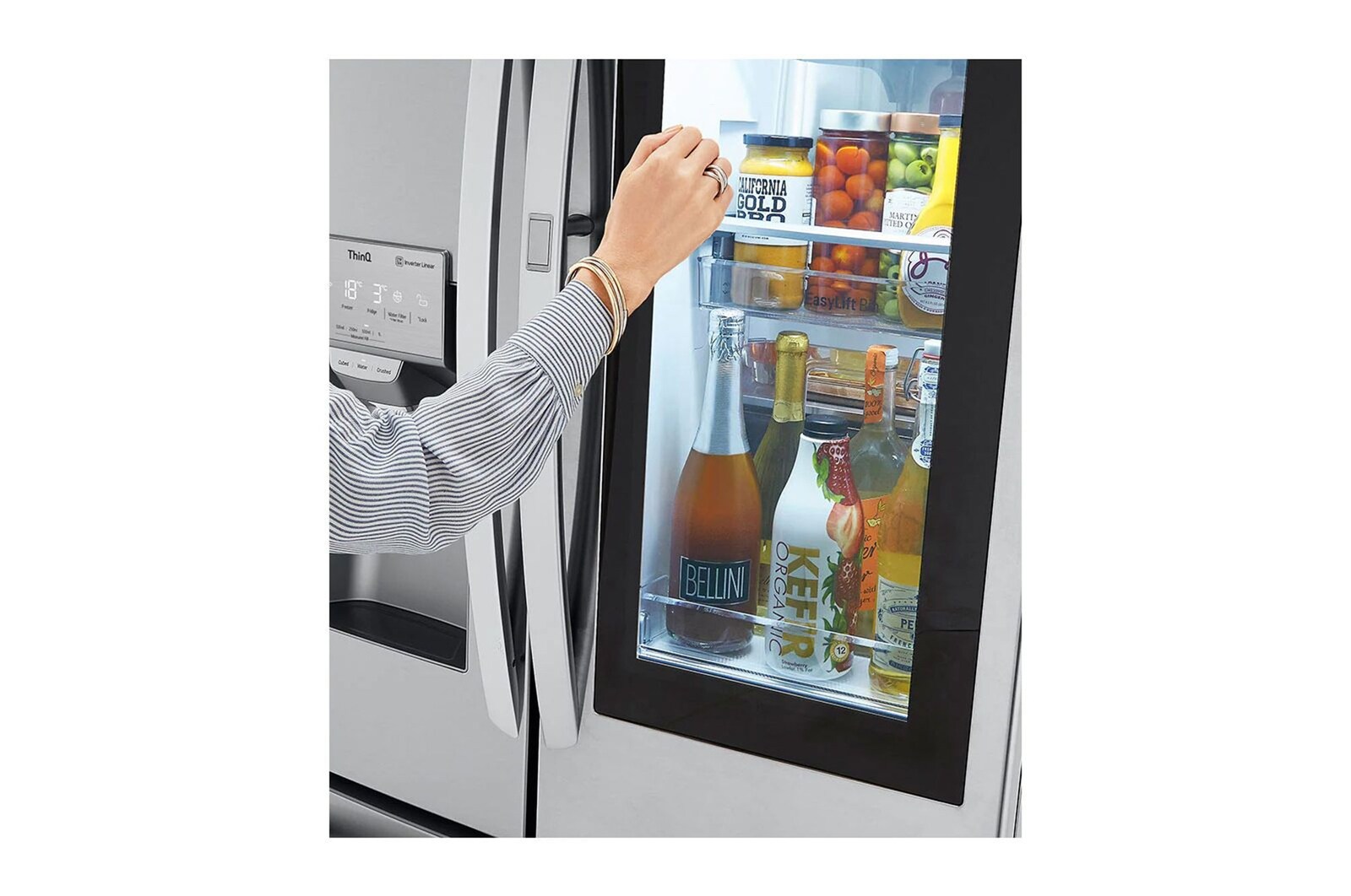 LG Refrigerador French Door de 695 L con InstaView™ Craft Ice™, LM82SXS