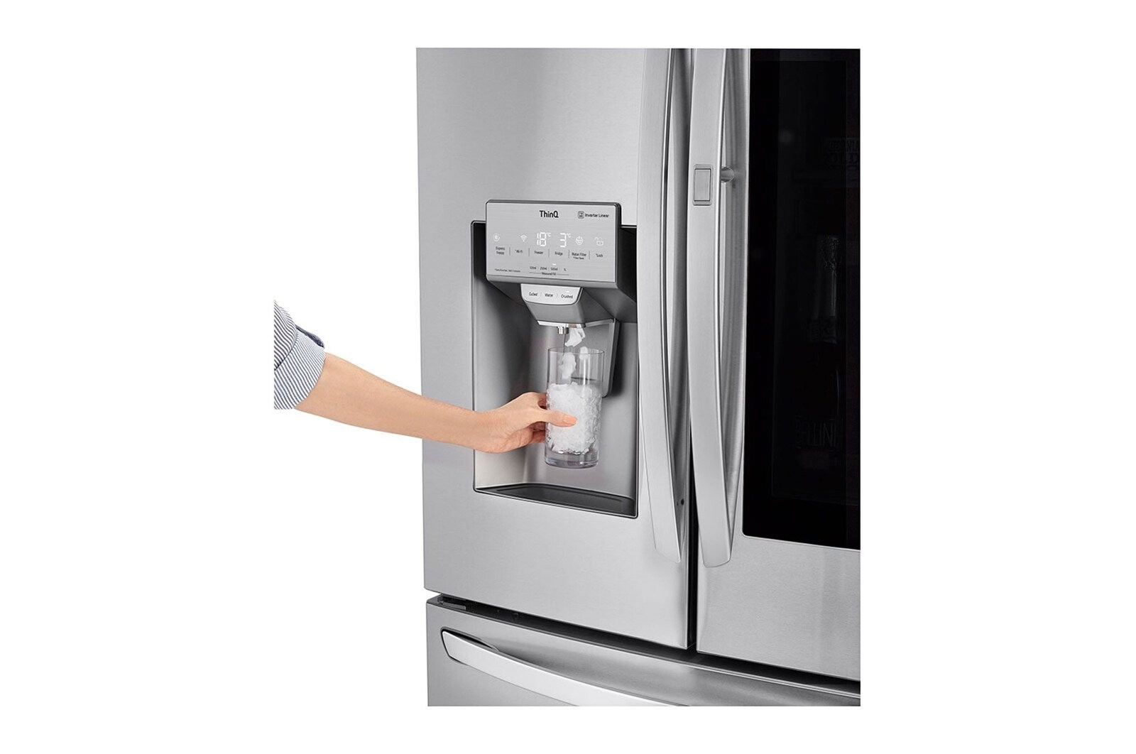 LG Refrigerador French Door de 695 L con InstaView™ Craft Ice™, LM82SXS