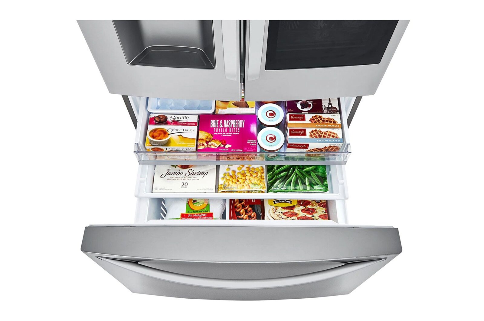 LG Refrigerador French Door de 695 L con InstaView™ Craft Ice™, LM82SXS