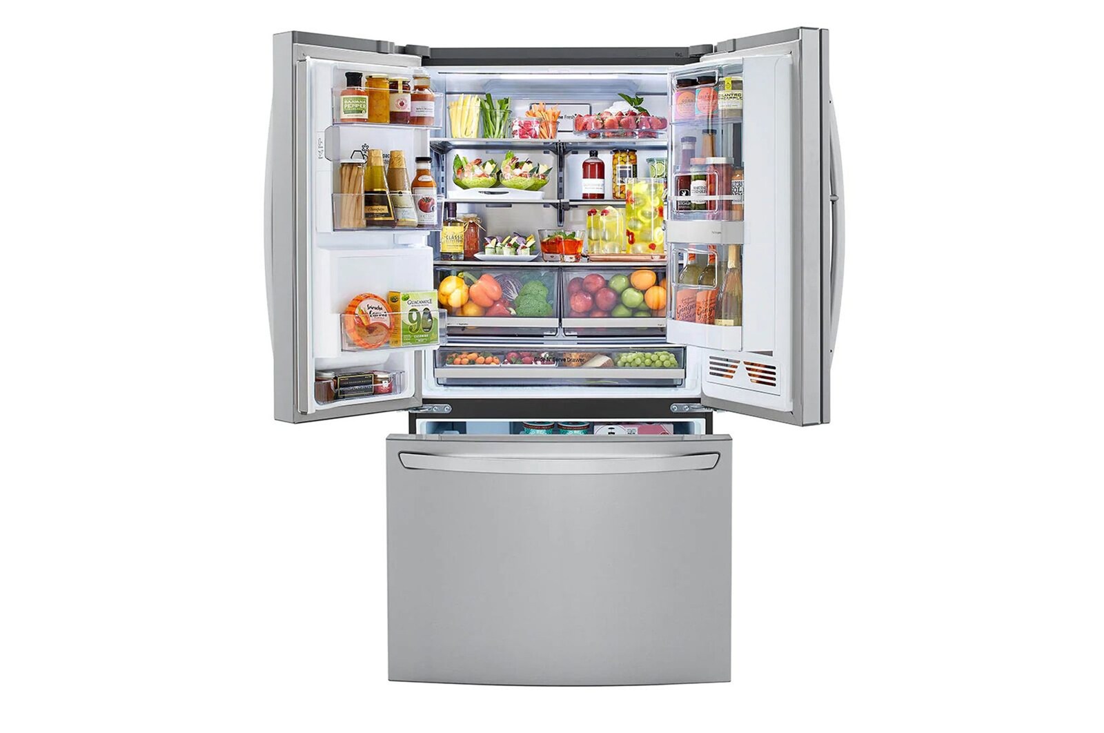 LG Refrigerador French Door de 695 L con InstaView™ Craft Ice™, LM82SXS