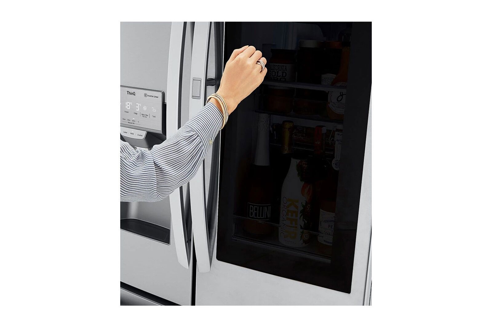 LG Refrigerador French Door de 695 L con InstaView™ Craft Ice™, LM82SXS