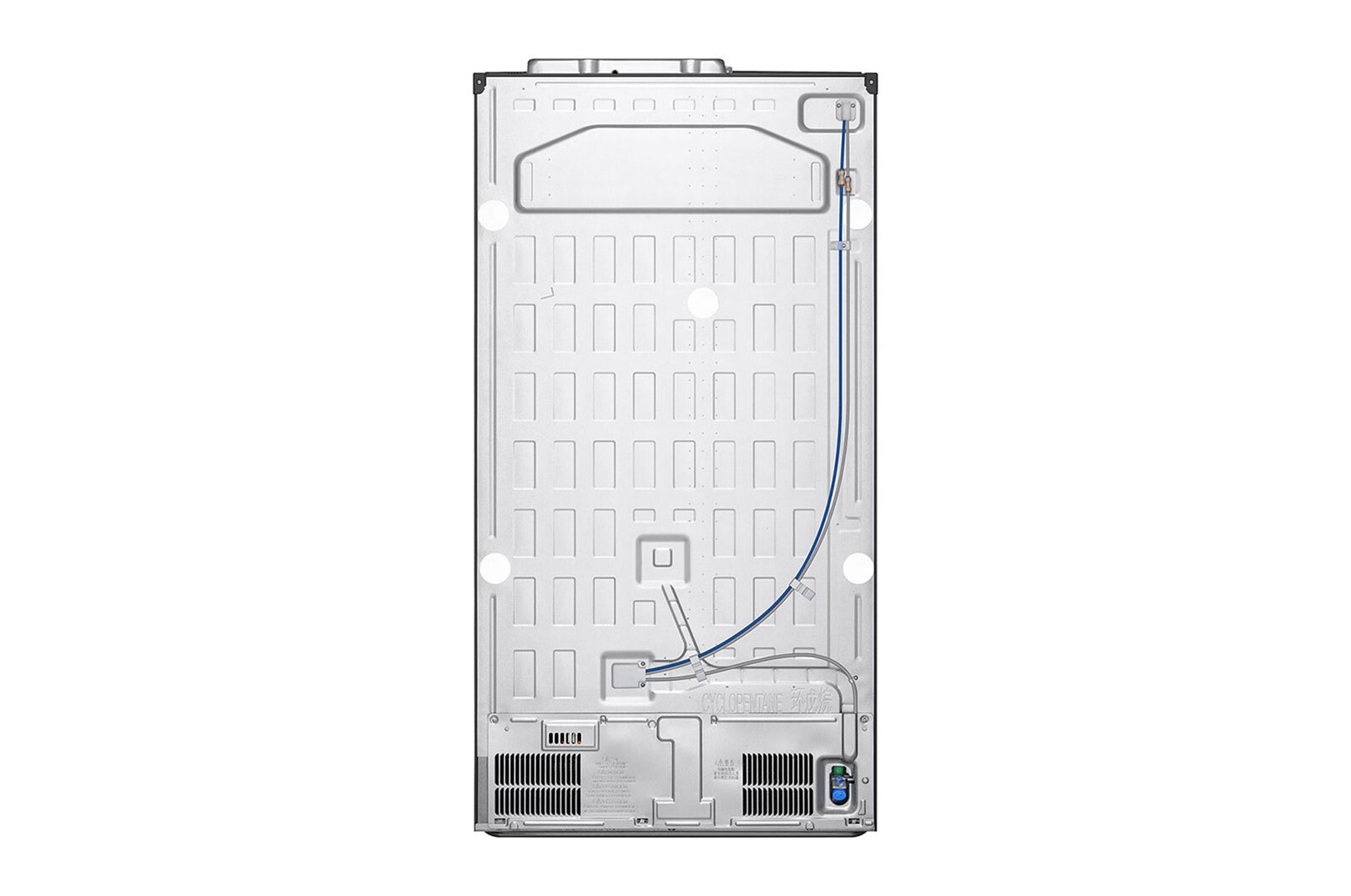 LG Refrigerador Side by Side de 598 L con InstaView™ Craft Ice™ - Plata, LS66SXNC