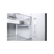 LG Refrigerador Side by Side de 598 L con InstaView™ Craft Ice™ - Plata, LS66SXNC