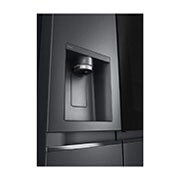 LG Refrigerador Side by Side de 598 L con InstaView™ Craft Ice™ - Negro, LS66SXTC