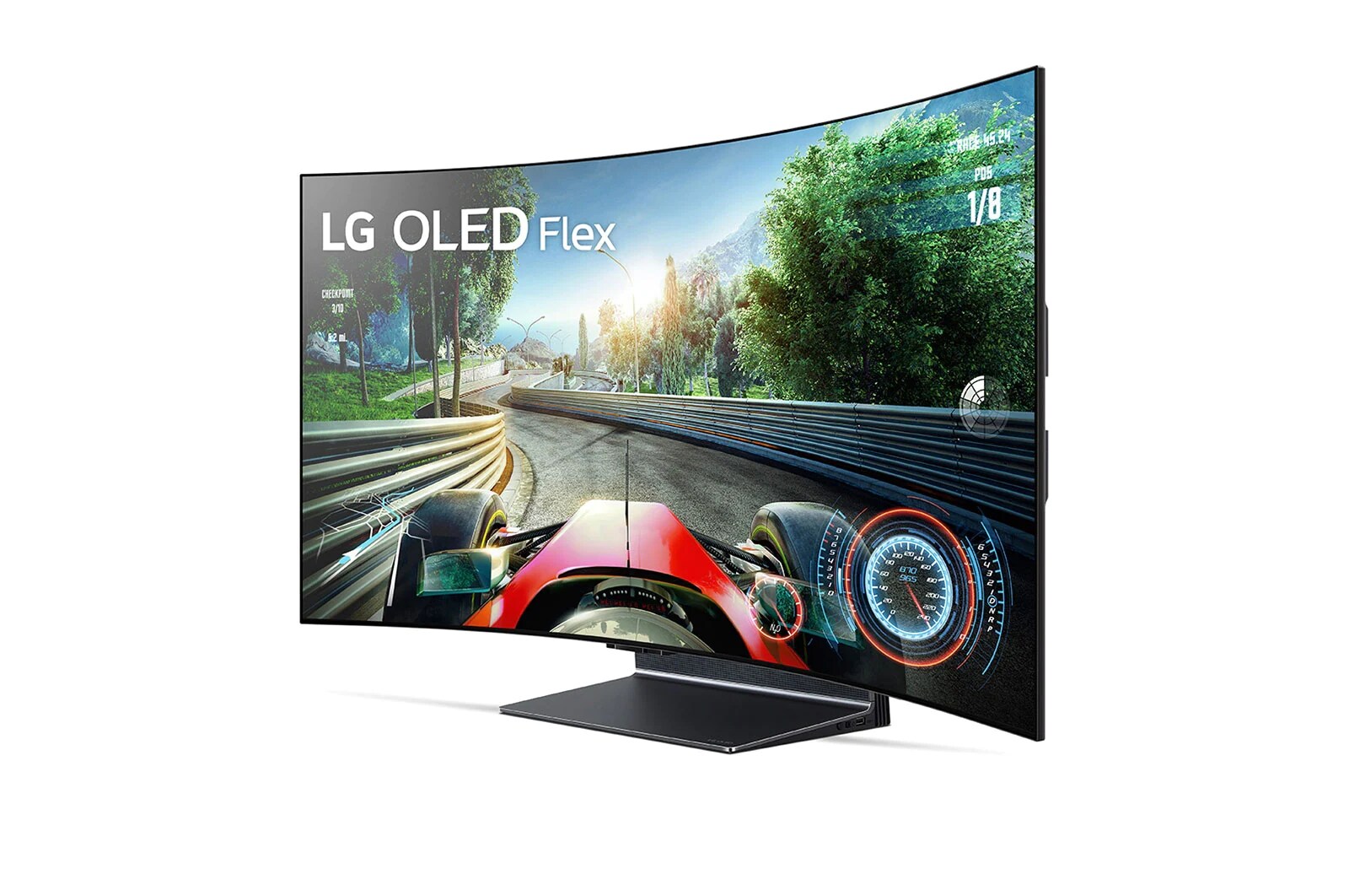 LG OLED TV 42'' FLEX LX3 Smart TV con ThinQ AI (Inteligencia Artificial), 4K Procesador Inteligente α9 generación 5, 42LX3QPSA