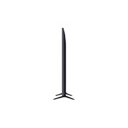 Vista lateral del TV LG UHD, UT80