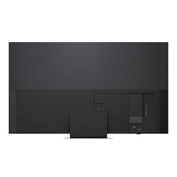Vista trasera de la LG QNED83 TV