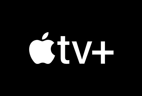 Logotipo de una aplicación de Apple TV+.