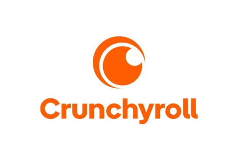 Logotipo de una aplicación de Crunchyroll.