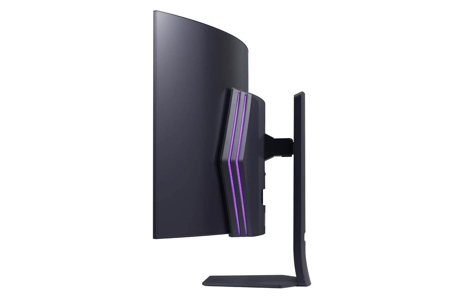 Side view with the light on