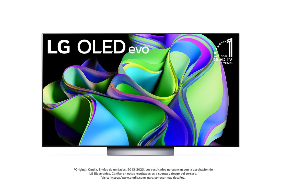 LG Televisor LG OLED evo 55'' C3 4K SMART TV con ThinQ AI 2023, OLED55C3PSA