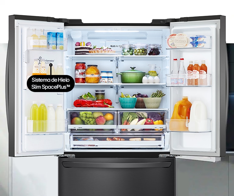 Más Capacidad y Espacio entre Bandejas