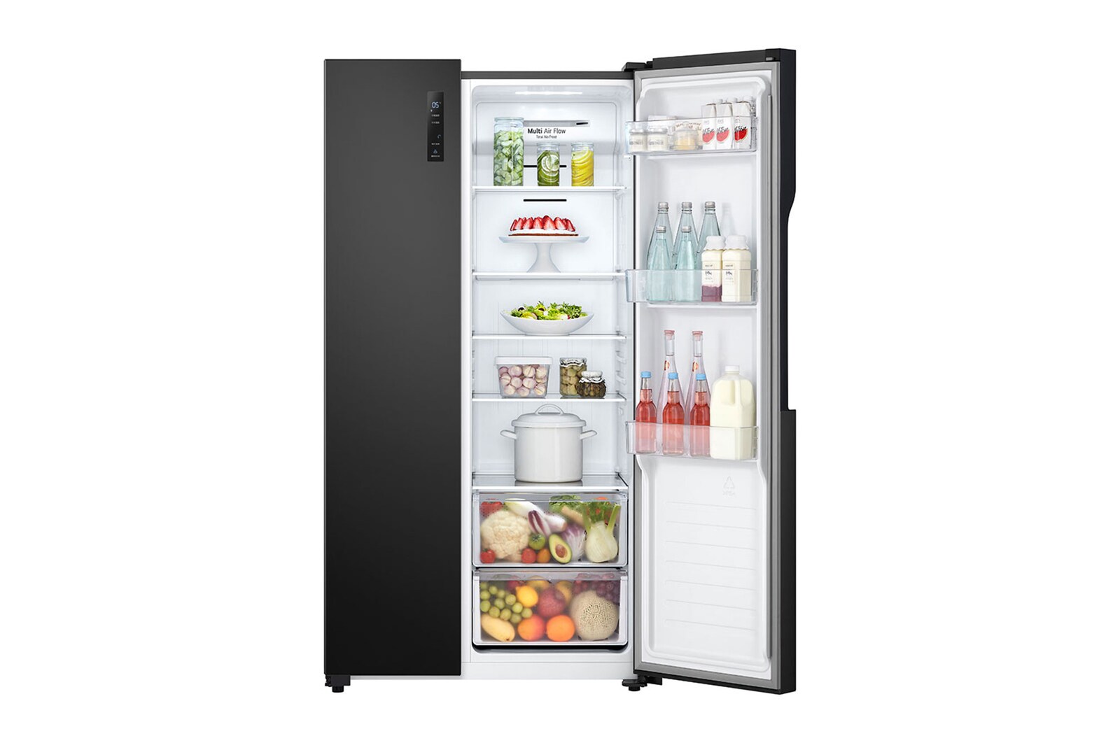 LG Refrigerador Side by Side 509L Smart Inverter, GS51MPD