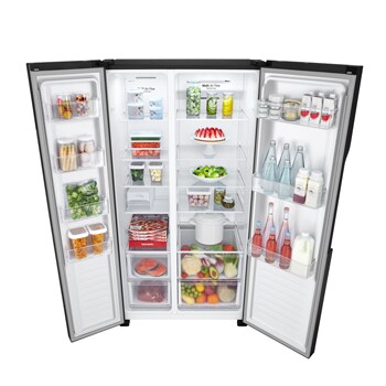 LG Refrigerador Side by Side 509L Smart Inverter, GS51MPD