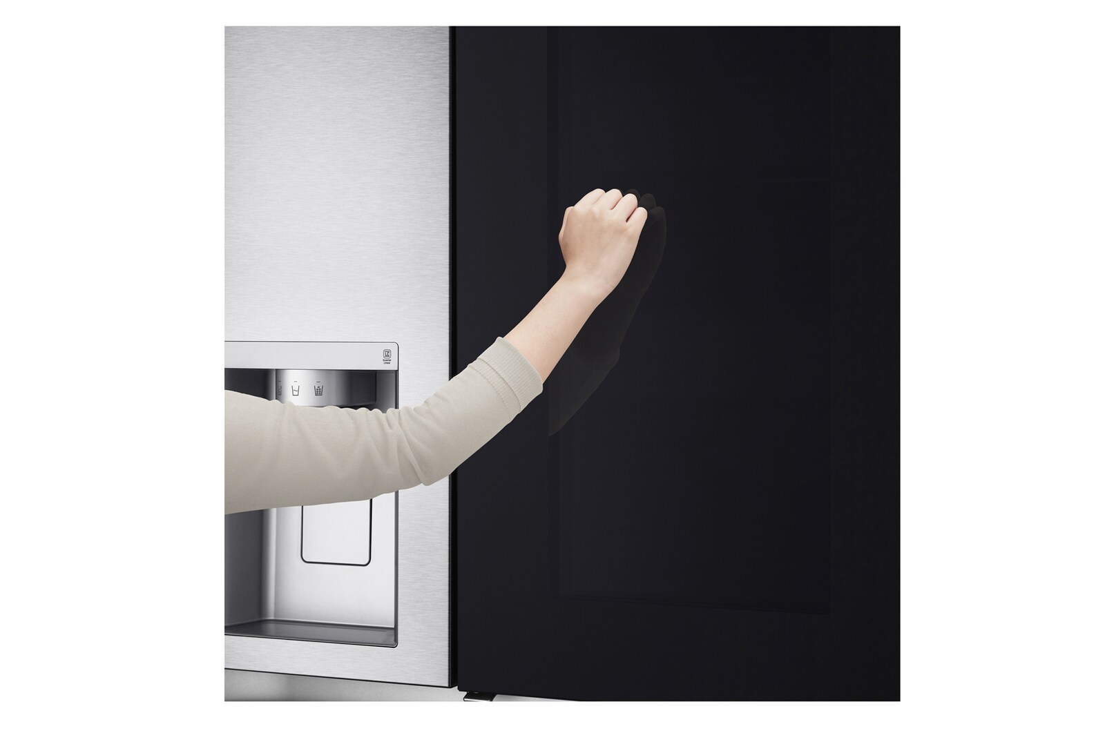 LG Refrigerador Side by Side de 570 L con InstaView™ Craft Ice™, LS66SXSC