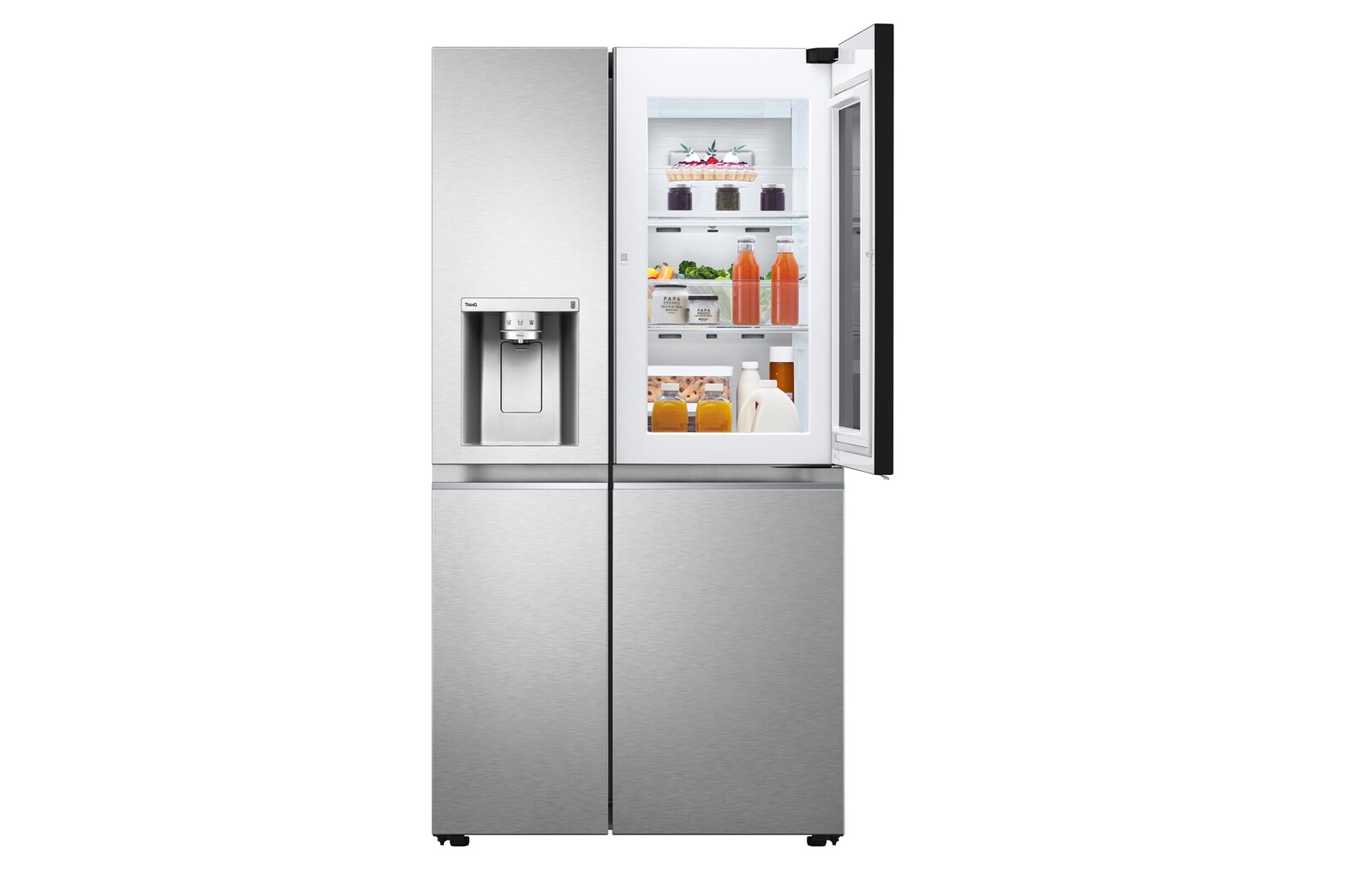 LG Refrigerador Side by Side de 570 L con InstaView™ Craft Ice™, LS66SXSC