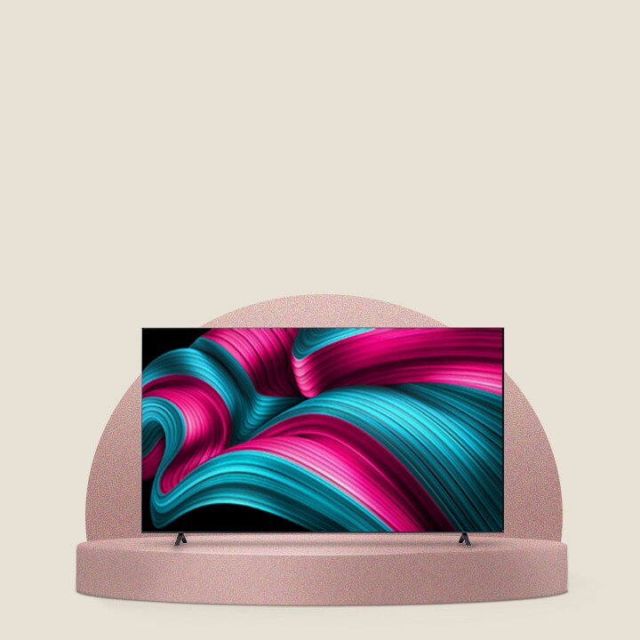 Se coloca una imagen de relleno OLED en el televisor LG