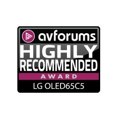 Logotipo del premio Highly Recommended de AVForums.