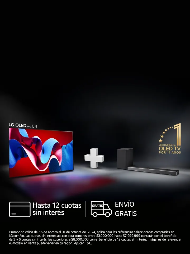 Combos Tv LG descuento hasta el 45%