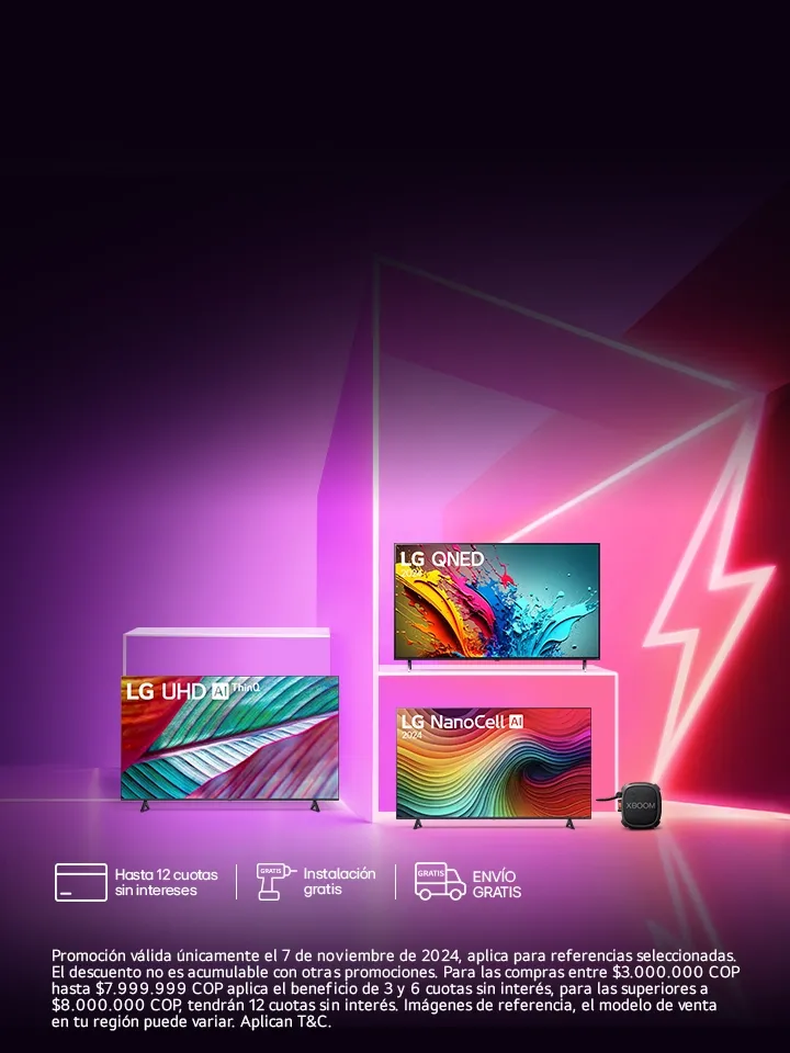 Televisores LG descuentos Flash Sale