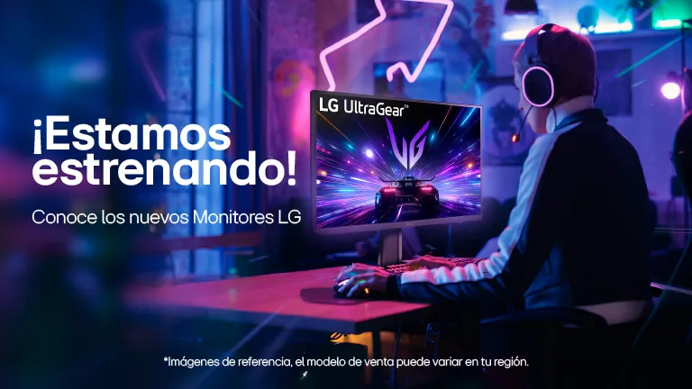 Monitores LG en escritorio gamer