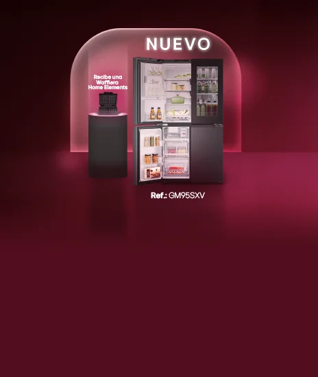 banner promocional de nevecón  LG