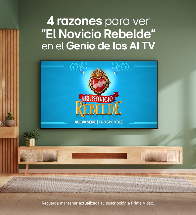 Televisores LG con imagen fondo rebelde