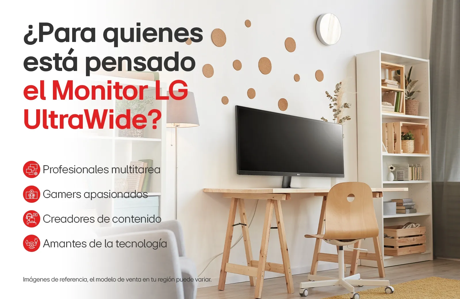 Monitor LG Smart en escritorio por qué tenerlo