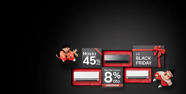 Este Black Friday, haz de tu hogar un espacio más fresco con LG
