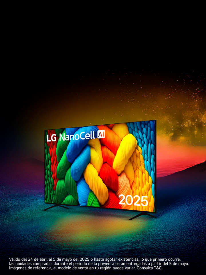 Nuevo TV NanoCell AI 2025 en Preventa