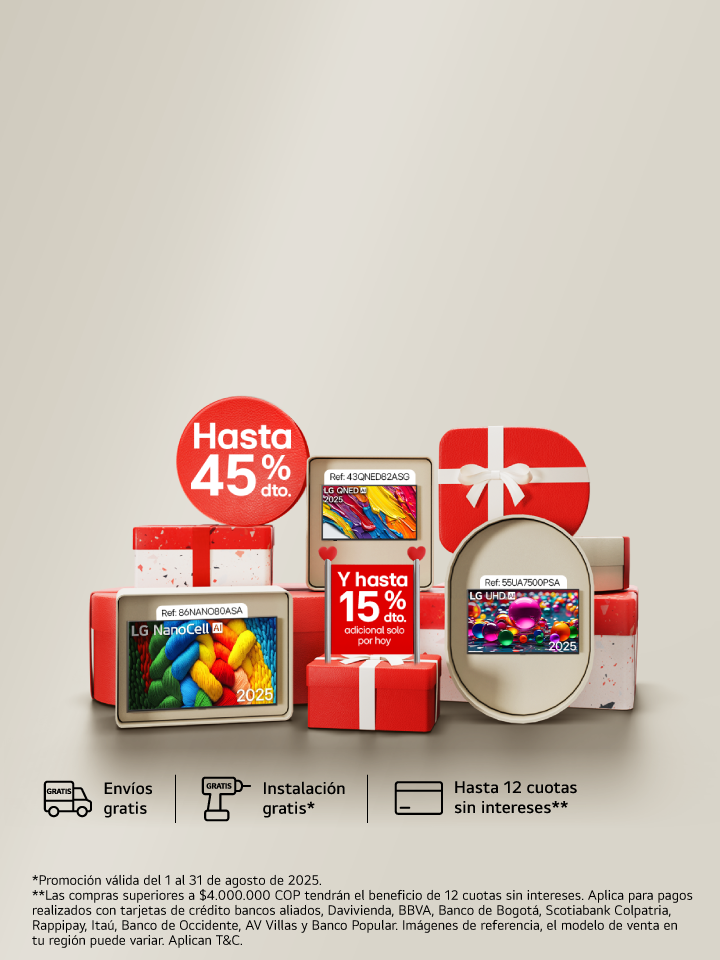 Oferta LG estrena TV LG  estos precios especiales